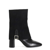 CafèNoir Tronchetto in Pelle Nero